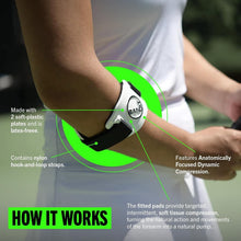 Load image into Gallery viewer, Anatomically Designed Compression Band for Tendonitis and Carpal Tunnel Relief