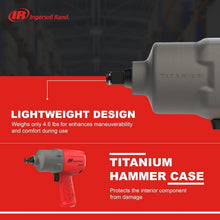 Load image into Gallery viewer, Reliable 1/2" Drive Air Impact Wrench with 1350 ft-lbs Torque - Lightweight, Red