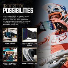Load image into Gallery viewer, Universal Fit Magnetic Goggles for Dirt Biking, Skiing, and Off-Road Adventures