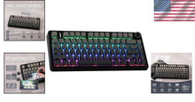 Load image into Gallery viewer, Ultra-Responsive RGB Mechanical Keyboard - 75% Wireless with Low-Latency Design