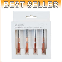 Load image into Gallery viewer, Precision-Machined Unicorn Nozzle Kit for K1C, Ender 3 V3, V3 Plus - 4 Piece Set