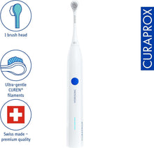 Load image into Gallery viewer, Hydrosonic Electric Toothbrush with Travel Case - Gentle &amp; Efficient Cleaning