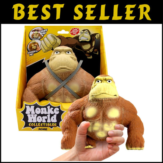 TikTok Trending Stretchy Monkey Plush - Engaging Fidget Toy for Kids & Adults
