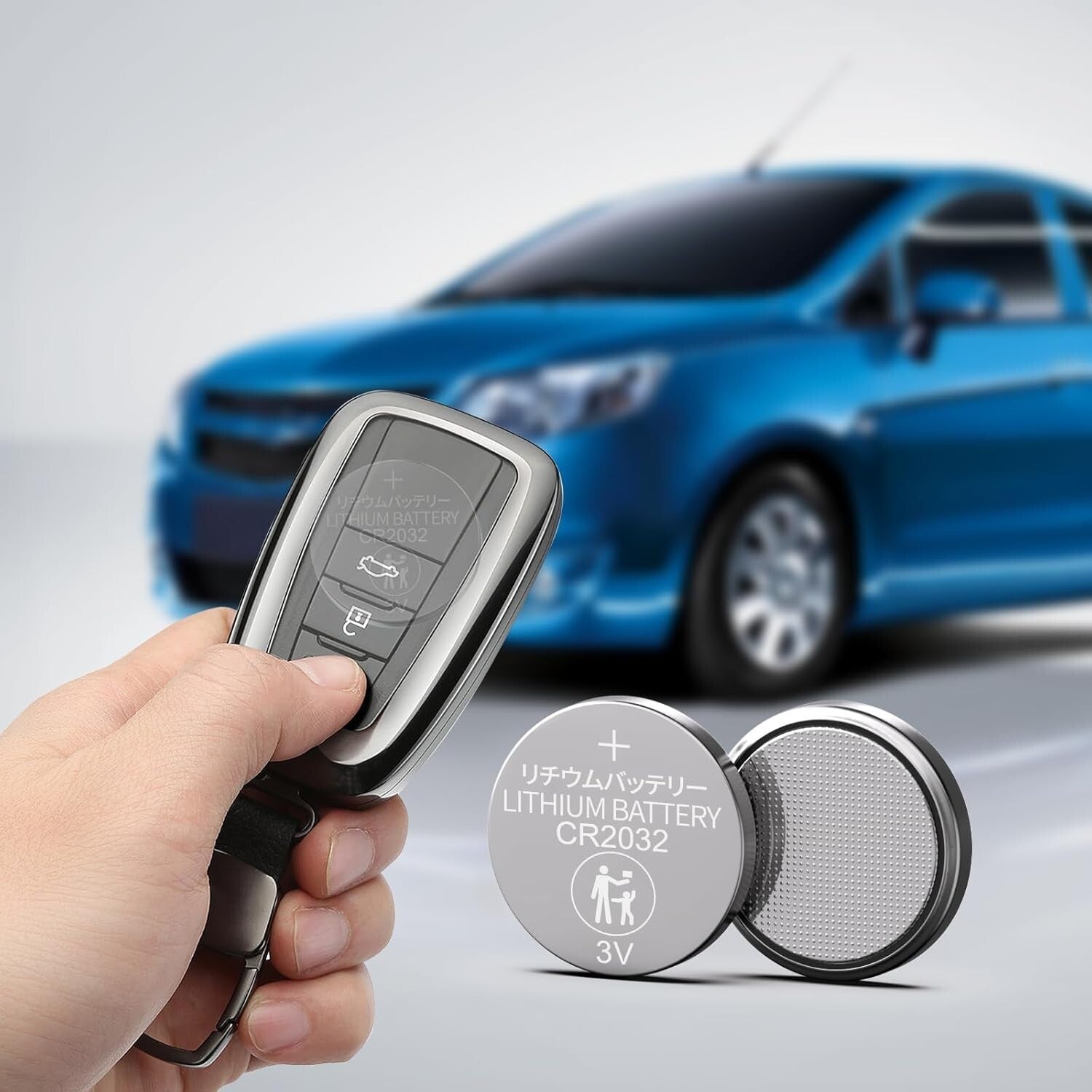 40-Pack CR2032 Lithium 3V Coin Batteries - Long-Lasting Power & Compatibility