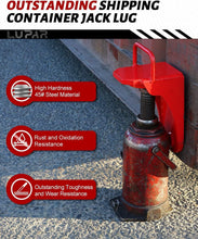 Load image into Gallery viewer, Alloy Steel Shipping Container Jack with Safety Ring - Boost Stability Up to 50K