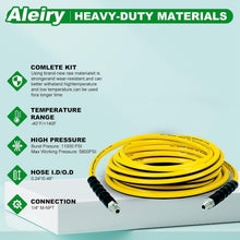 Load image into Gallery viewer, Ultimate High-Pressure Sewer Jetter Kit - 100FT Hose &amp; Accessories Included