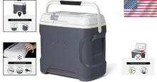 Load image into Gallery viewer, Quiet 12V Electric Cooler - Iceless Portable Fridge with Spacious 28 Qt Capacity