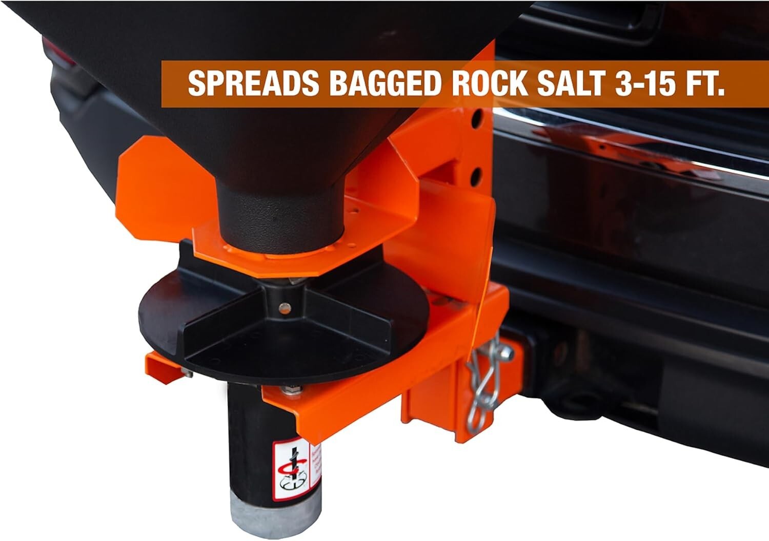 Buyers Products 4.4 Cu Ft Tailgate Salt Spreader for Efficient Winter Management