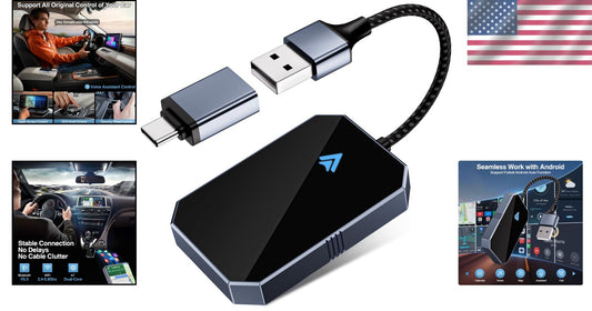 Wireless Android Auto Adapter: Transform Wired Control into Effortless Wireless