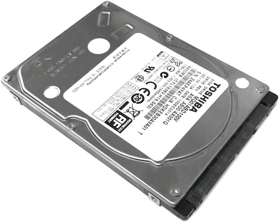 1TB 5400 RPM SATA 2.5" Hard Drive - Portable Storage for Laptops & Notebooks