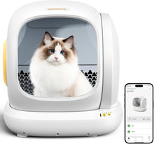 Load image into Gallery viewer, Extra Large Self-Cleaning Cat Litter Box 75L - APP Controlled &amp; Odor-Free