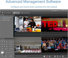 Load image into Gallery viewer, NDI 20X Zoom PTZ Camera - Perfect for Live Events with Easy Setup and Control