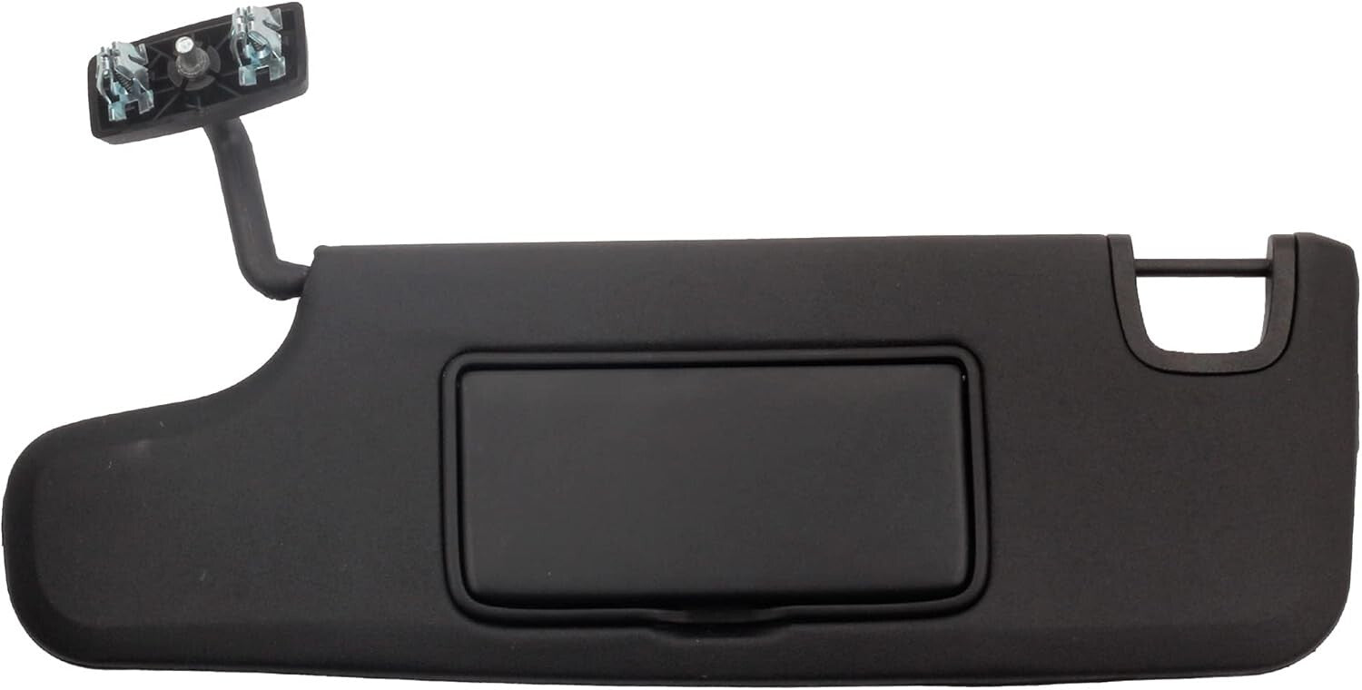 Durable Black Sun Visor for 2007-2018 Jeep Wrangler JK - Improved Bayonet Torque
