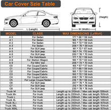Load image into Gallery viewer, Durable 7-Layer SUV Car Cover - Full Exterior Protection for 182-190 Inch Models