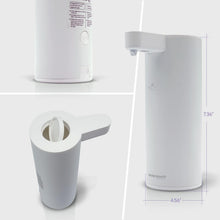 Load image into Gallery viewer, Elegant Touchless Soap Pump Dispenser - 9 oz. Stainless Steel, USB-C Recharge