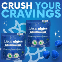 Load image into Gallery viewer, Caffeine-Free Blue Raspberry Electrolytes Powder - 30 Pack for Refreshing Energy