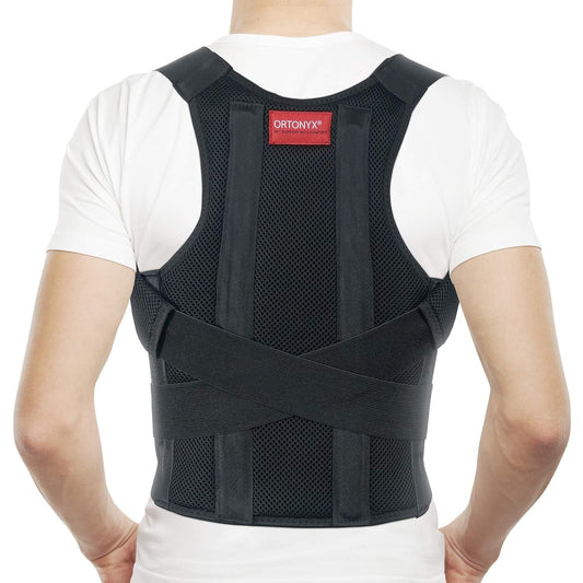 6-Size Ergonomic Thoracic Back Brace - Posture Correction Solution for Adults