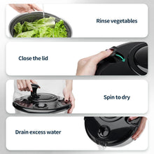 Load image into Gallery viewer, Multi-Functional Salad Spinner &amp; Vegetable Washer - Non-Slip 4.2 Qt Capacity