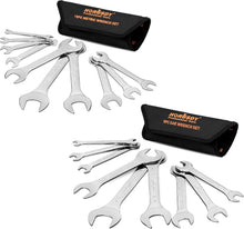 Load image into Gallery viewer, Professional Grade 19-Piece Wrench Set - SAE &amp; Metric, Super Thin with Pouch