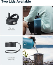Load image into Gallery viewer, Lightweight 87oz Double Vacuum Water Bottle for Active Adults - Indigo Crush