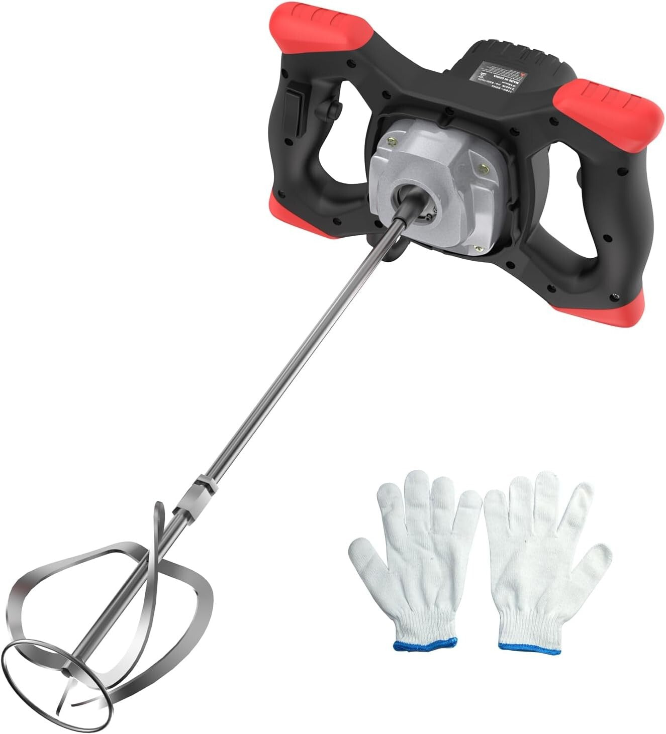 Versatile Cement Mixer with 6 Speed Settings for Efficient Material Mixing