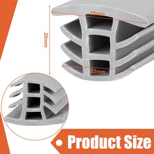 Load image into Gallery viewer, Flexible EPDM Concrete Expansion Joint Filler - 25ft Driveway Repair Solution