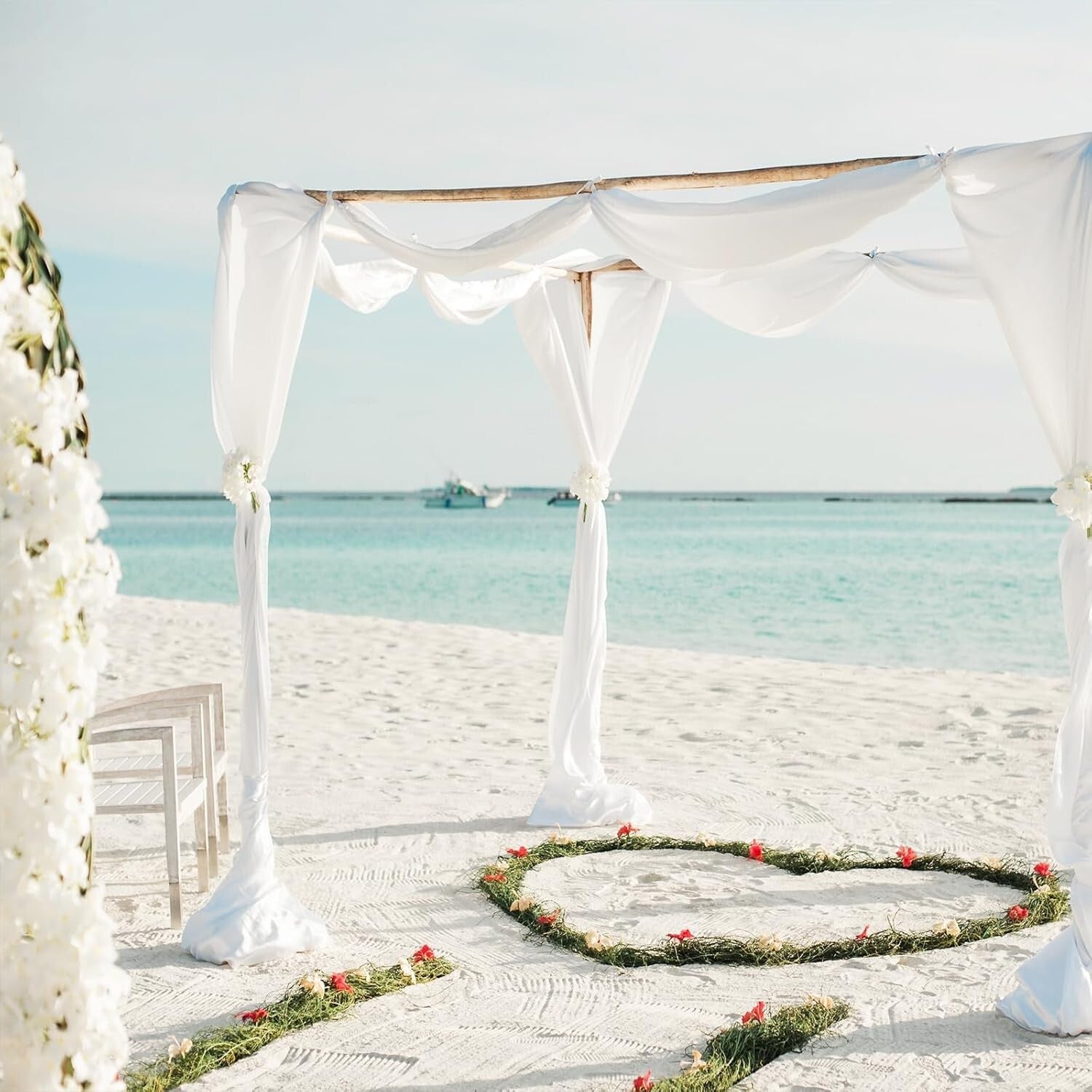 Sturdy 8 Ft Bamboo Plant Stakes - Eco-Friendly Support for Garden & Events