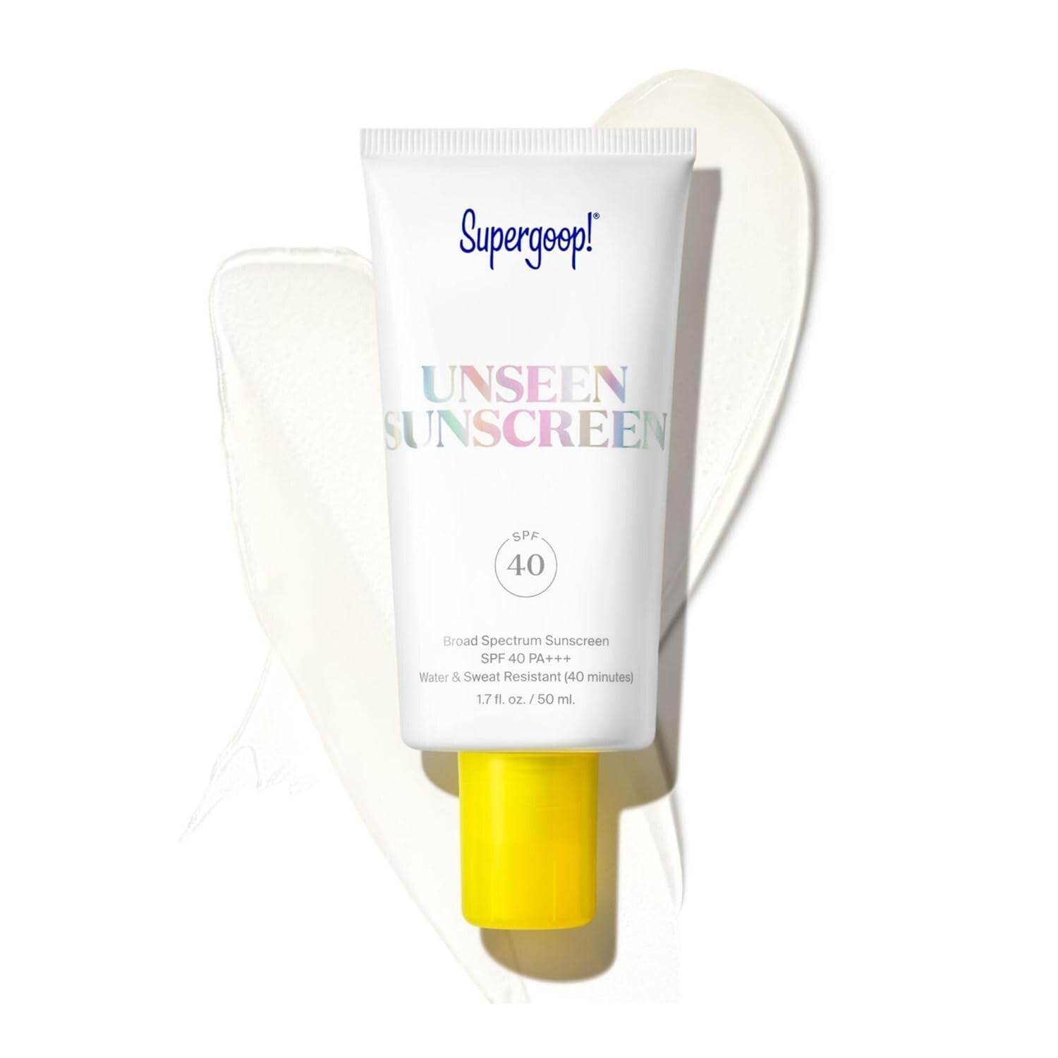 Unseen Sunscreen SPF 40 - Invisible Broad Spectrum Face Primer & Protector
