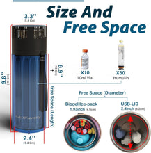Load image into Gallery viewer, Premium Travel Cooler Case for Insulin &amp; EpiPens – Biogel &amp; Real-Time Monitoring
