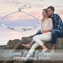 Load image into Gallery viewer, Meaningful Sterling Silver Inspirational Bracelet for Women - Perfect Gift Idea