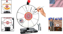 Load image into Gallery viewer, Lightweight Prize Wheel 12 Inch with Erasable Slots - Easy Setup for Events