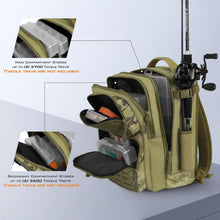 Load image into Gallery viewer, Adventure-Ready Tactical Fishing Sling Pack - Comfortable for Hikers &amp; Anglers