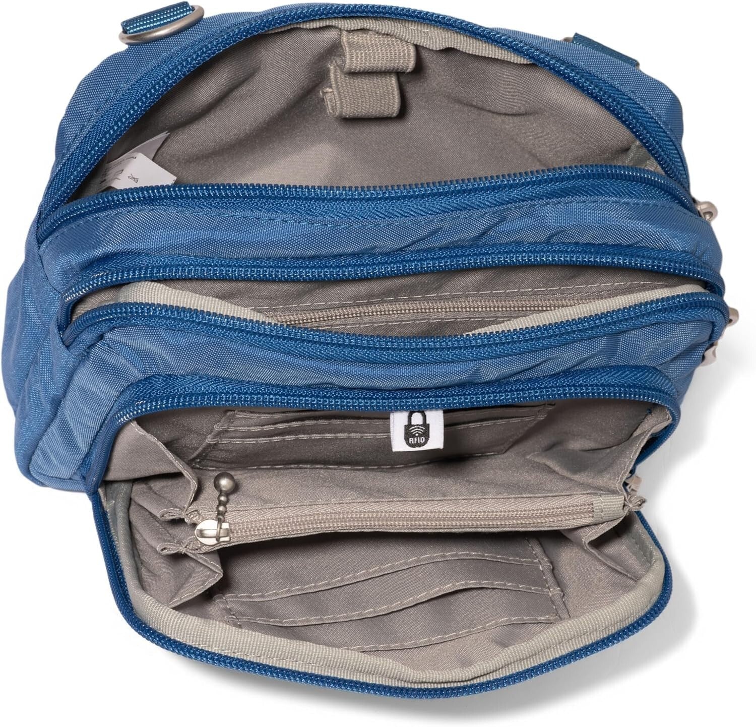 Lightweight RFID-Protected Women's Crossbody Bag with Wallet - Versatile Design