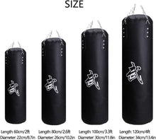 Load image into Gallery viewer, Complete Indoor Boxing Set: 4ft Heavy Bag, Gloves &amp; Accessories for All Ages