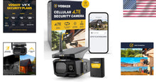 Load image into Gallery viewer, Battery-Powered 4G-LTE Outdoor Camera - Motion Activated, IP65 Weather-Resistant