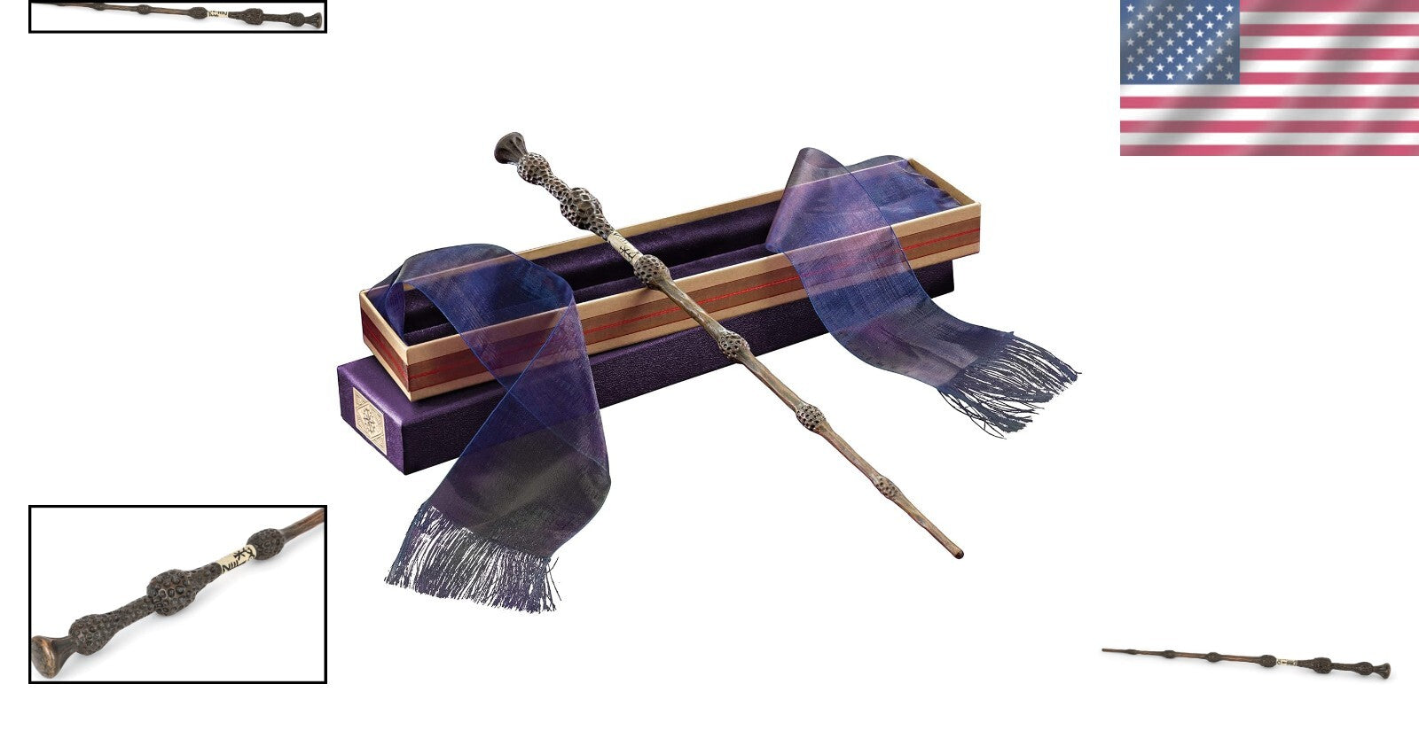 Authentic Elder Wand Replica of Professor Dumbledore - Collector's Edition