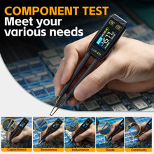 Load image into Gallery viewer, Compact Battery Powered LCR Meter with HD Display and Auto Component Recognition
