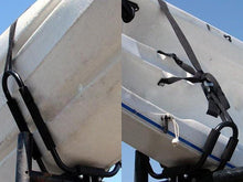 Load image into Gallery viewer, Space-Saving Dual Kayak Roof Racks with Straps - Compatible with SUVs &amp; Trucks