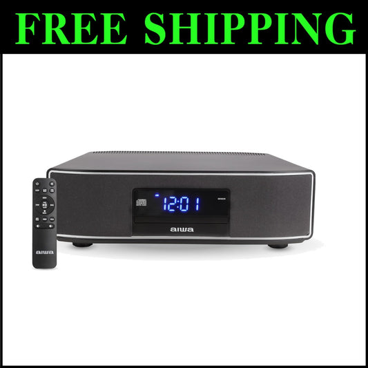 Exos Premium 30W RMS Bluetooth Speaker with CD Player & FM Radio - Black