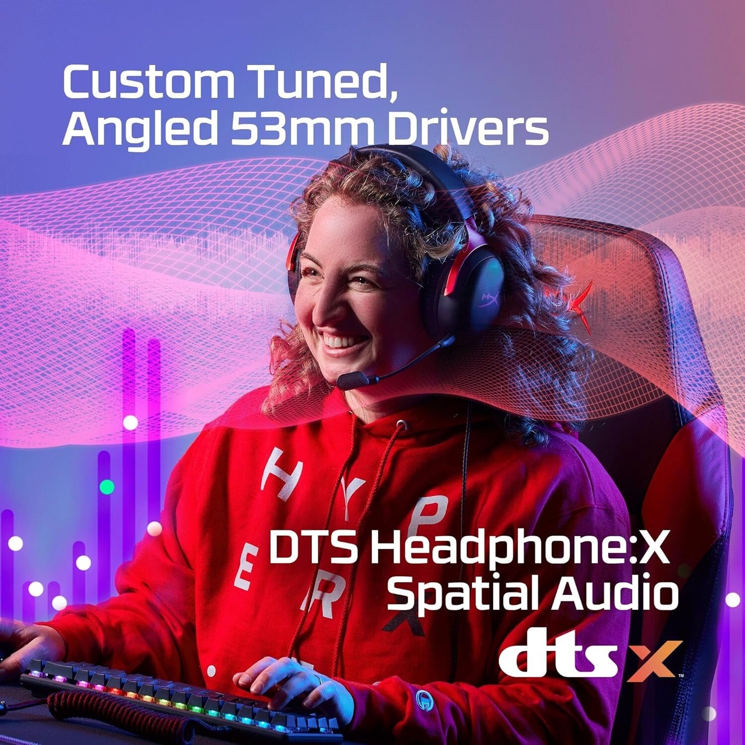 Durable Cloud III Wired Gaming Headset – 53mm Drivers & Noise-Cancelling Mic