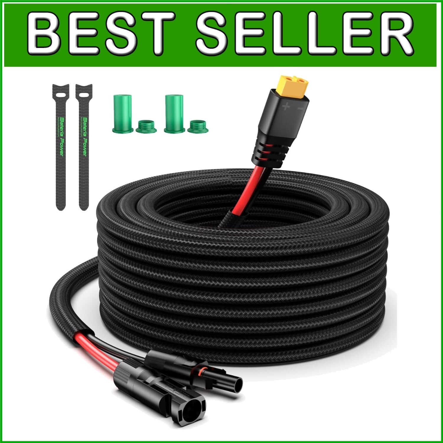 Flame Retardant 12AWG Solar XT60 Charging Cable - Ensuring Safety and Efficiency