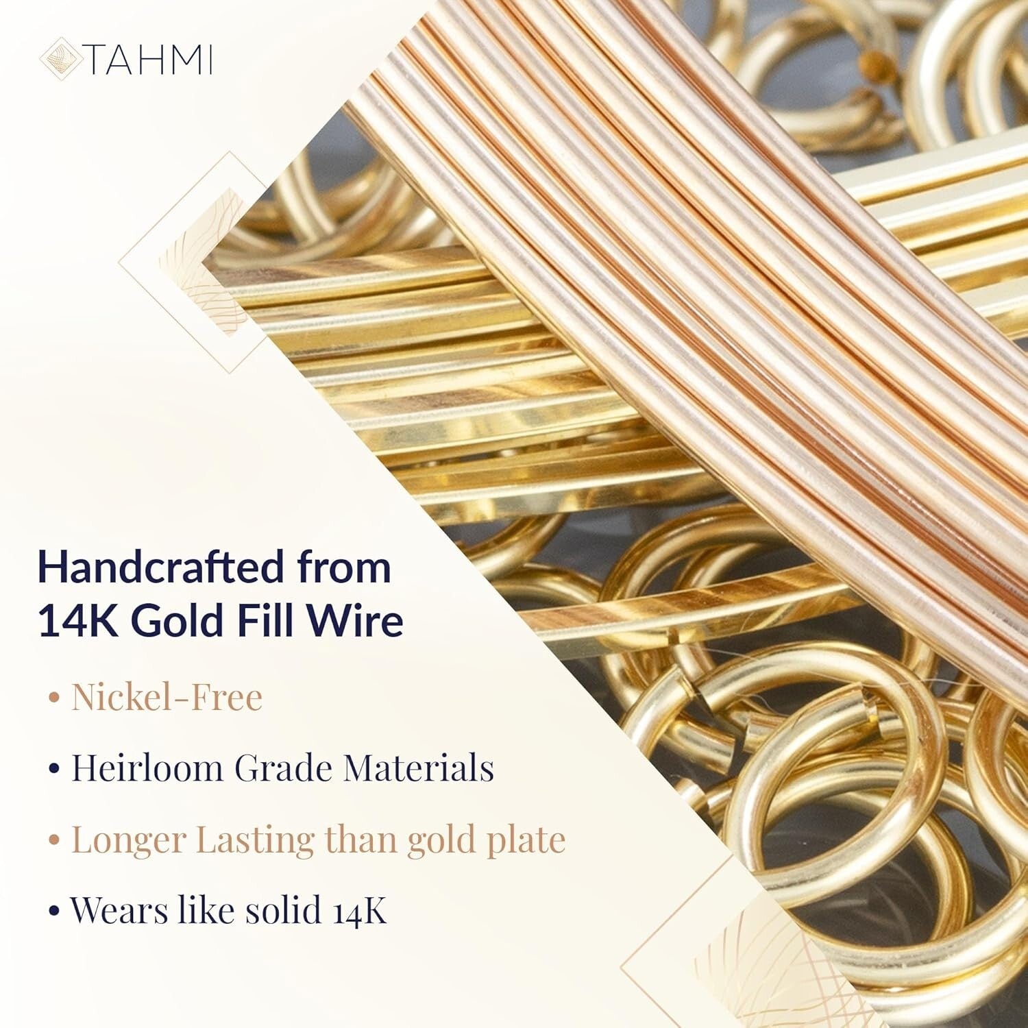 Trendy 14K Gold Filled Chunky Circle Dangling Earrings - For Everyday Wear