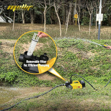 Load image into Gallery viewer, Battery-Powered Water Transfer Pump – Ideal for Pool Draining &amp; Lawn Irrigation