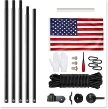 Load image into Gallery viewer, Extra Thick 20 FT Outdoor Flag Pole - Includes 3x5 American Flag and Accessories