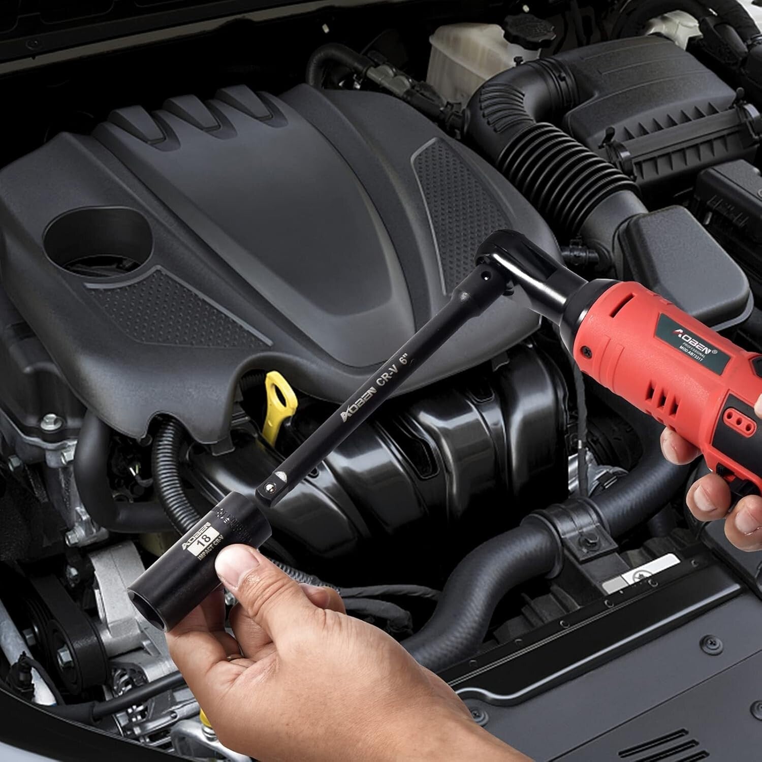 Comprehensive 49-Piece Socket Set: 3/8-Inch Drive with Extensions & Adaptors