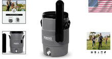 Load image into Gallery viewer, Lightweight 5-Gallon Beverage Cooler with Pressure-Fit Lid for Clean Handling