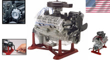 Load image into Gallery viewer, Large 29.13-Inch V-8 Engine Model Kit with Crank for Realistic Operation
