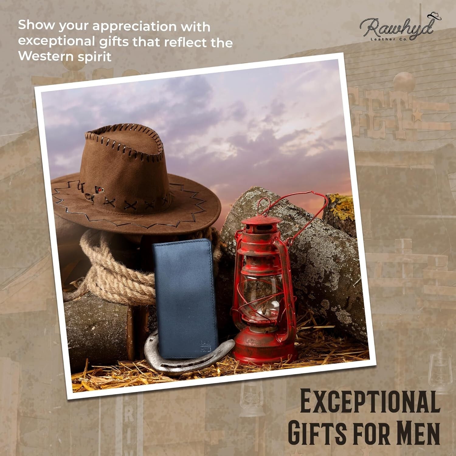 Minimalist Long Leather Wallet with RFID Protection - Perfect Gift for Him