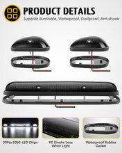 Load image into Gallery viewer, GMC Silverado/Sierra 2002-2007 LED Cab Marker Lights - Smoke Lens, Easy Install