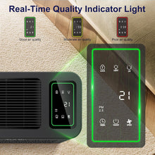 Load image into Gallery viewer, HEPA Air Purifier with Air Quality Monitor for Large Spaces - Auto Mode Included